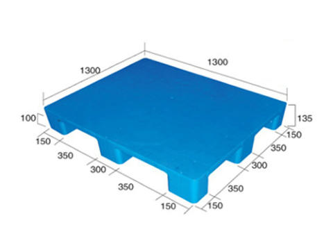 1313平板九腳（置鋼管）塑料托盤