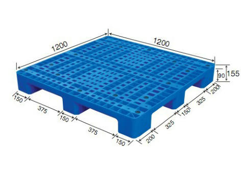 1212B網格九腳塑料托盤