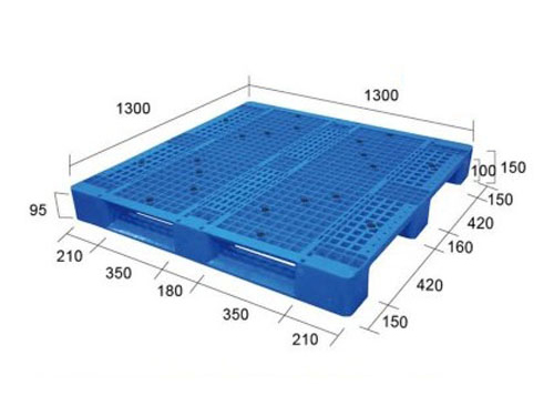 1313網格川字（置鋼管）塑料托盤