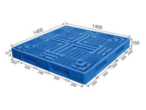 1414網格田字塑料托盤