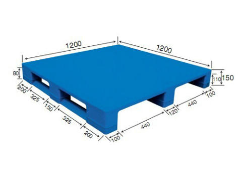 1212平板川字（內(nèi)置鋼管）塑料托盤
