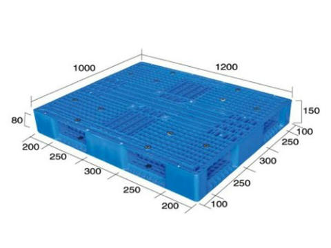 1210一體網格雙面塑料托盤
