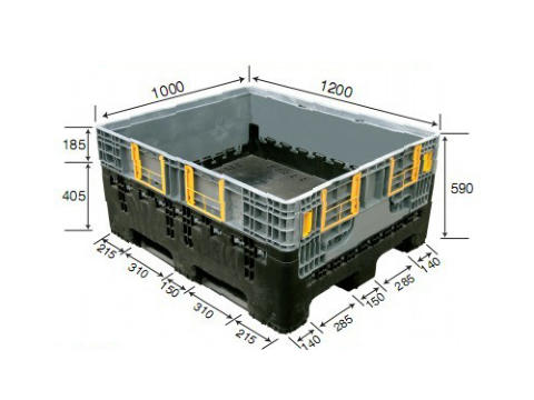 1210C折疊式卡板箱